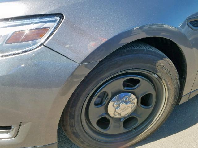 1FAHP2M85DG130448 - 2013 FORD TAURUS POL GRAY photo 9