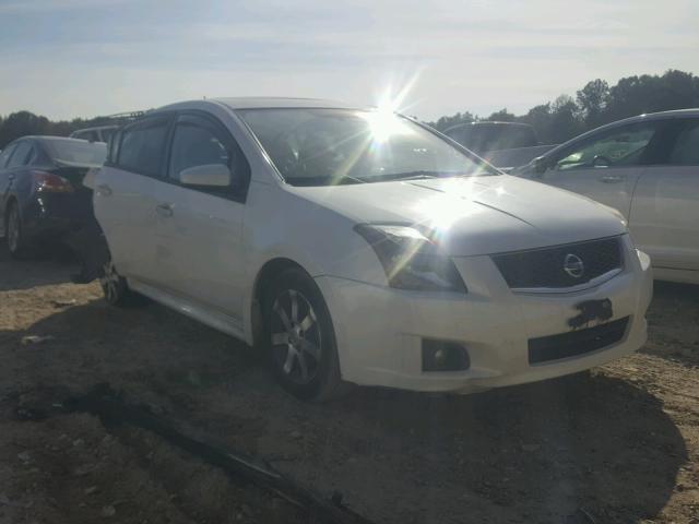 3N1AB6AP6BL724605 - 2011 NISSAN SENTRA 2.0 WHITE photo 1