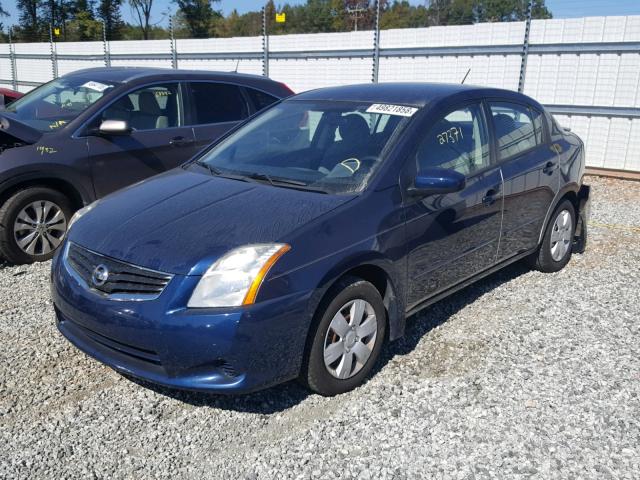 3N1AB6AP0BL622748 - 2011 NISSAN SENTRA 2.0 BLUE photo 2