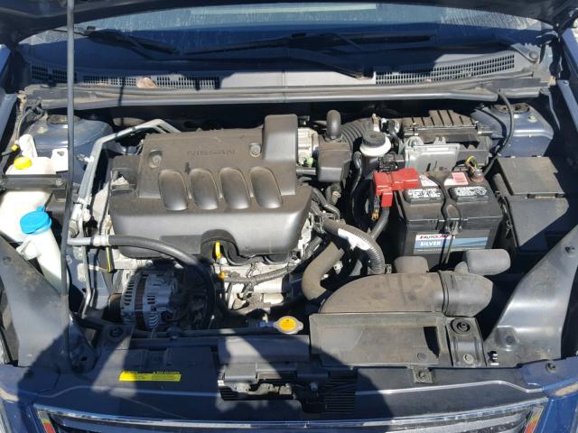 3N1AB6AP0BL622748 - 2011 NISSAN SENTRA 2.0 BLUE photo 7