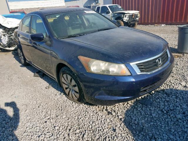 JHMCP26328C057881 - 2008 HONDA ACCORD LX BLUE photo 1