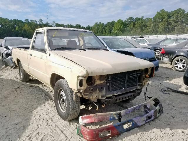 JT4RN55R0G0216681 - 1986 TOYOTA PICKUP 1/2 BEIGE photo 1