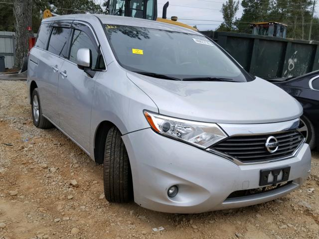 JN8AE2KP9F9120982 - 2015 NISSAN QUEST S SILVER photo 1