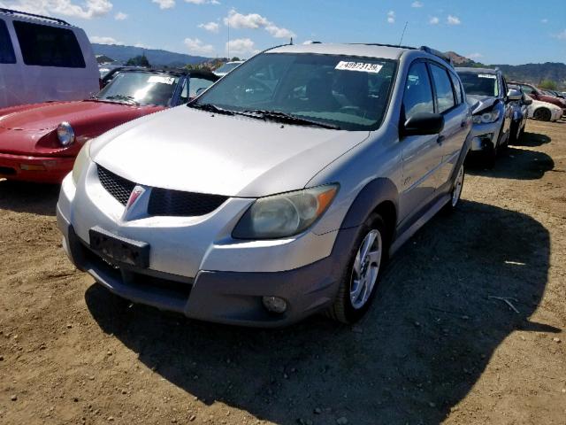 5Y2SL62834Z458767 - 2004 PONTIAC VIBE GRAY photo 2