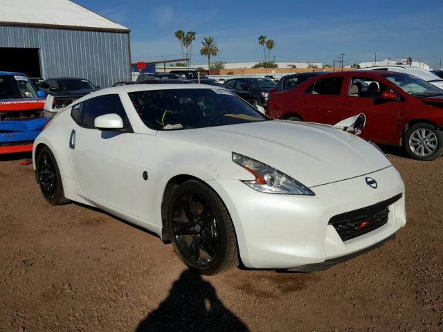 JN1AZ4EH2CM561428 - 2012 NISSAN 370Z BASE WHITE photo 1