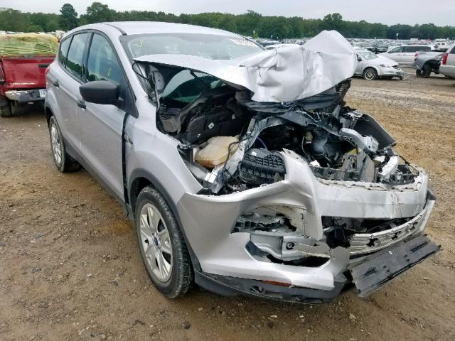 1FMCU0F77EUA35216 - 2014 FORD ESCAPE S SILVER photo 1