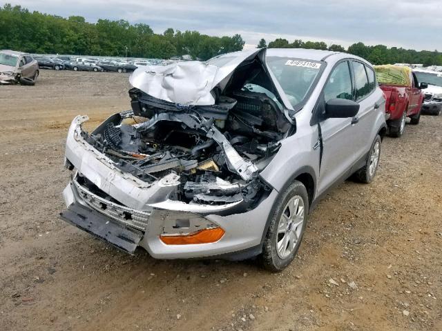 1FMCU0F77EUA35216 - 2014 FORD ESCAPE S SILVER photo 2