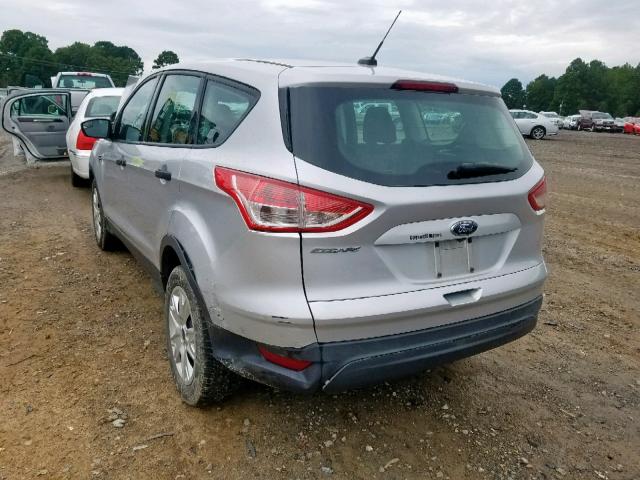 1FMCU0F77EUA35216 - 2014 FORD ESCAPE S SILVER photo 3