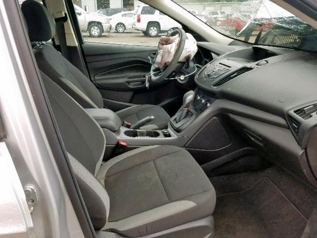 1FMCU0F77EUA35216 - 2014 FORD ESCAPE S SILVER photo 5