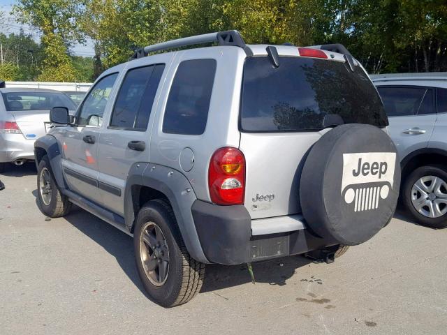 1J4GK38K95W600207 - 2005 JEEP LIBERTY RE SILVER photo 3