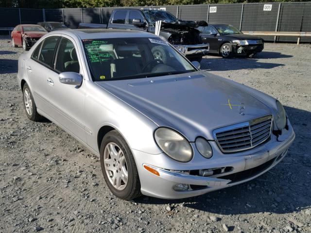 WDBUF65J34A560601 - 2004 MERCEDES-BENZ E 320 SILVER photo 1