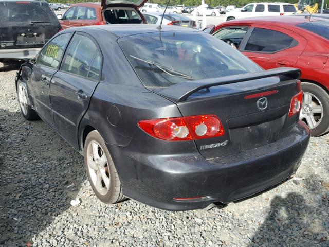 1YVHP84D155M77468 - 2005 MAZDA 6 S CHARCOAL photo 3