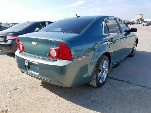 1G1ZH57BX9F221063 - 2009 CHEVROLET MALIBU 1LT 绿色 照片 4