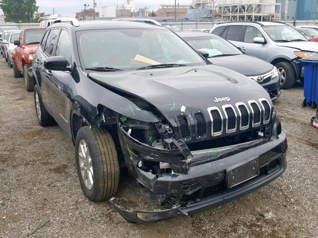 1C4PJMCB4FW601269 - 2015 JEEP CHEROKEE L BLACK photo 1