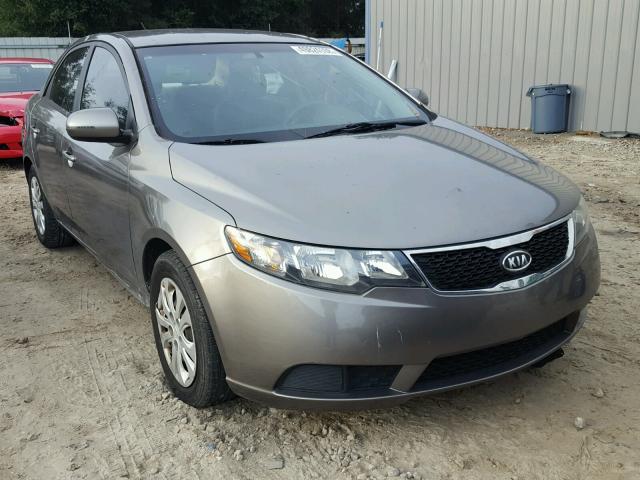 KNAFU4A20B5891982 - 2011 KIA FORTE EX GRAY photo 1