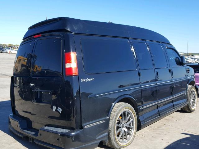 1GBSGDC48E1152351 - 2014 CHEVROLET EXPRESS G1 BLACK photo 10