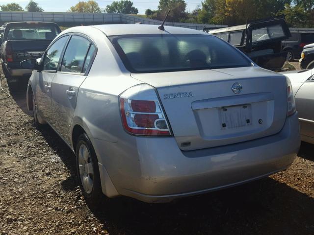 3N1AB61E89L608279 - 2009 NISSAN SENTRA 2.0 SILVER photo 3