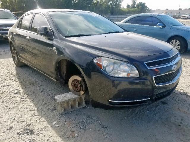 1G1ZJ57B584261646 - 2008 CHEVROLET MALIBU 2LT BLACK photo 1