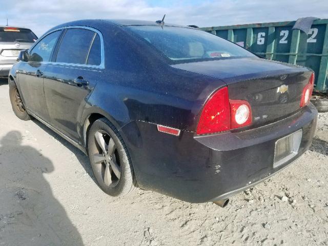 1G1ZJ57B584261646 - 2008 CHEVROLET MALIBU 2LT BLACK photo 3