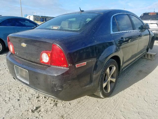 1G1ZJ57B584261646 - 2008 CHEVROLET MALIBU 2LT BLACK photo 4