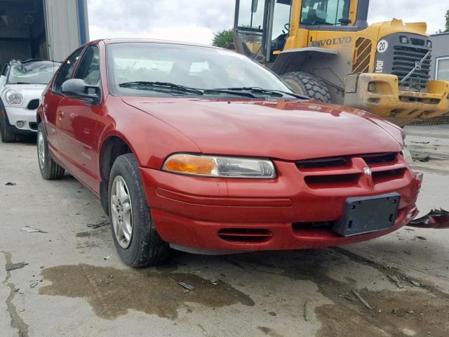 1B3EJ46X0YN200584 - 2000 DODGE STRATUS SE RED photo 1