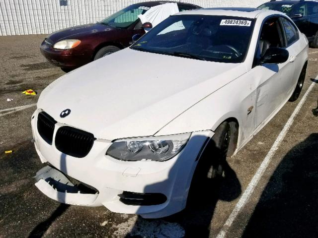 WBAKG1C54CE839669 - 2012 BMW 335 I SULE WHITE photo 2