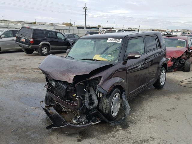 JTLKE50E491068252 - 2009 TOYOTA SCION XB PURPLE photo 2