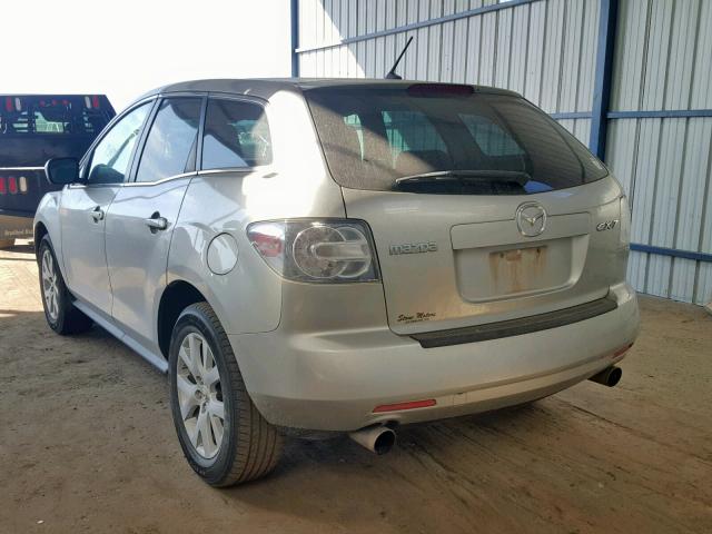 JM3ER293780194758 - 2008 MAZDA CX-7 SILVER photo 3