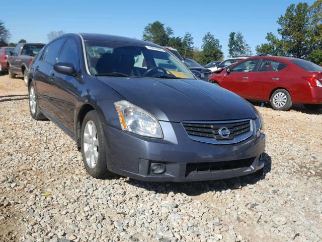 1N4BA41E67C833341 - 2007 NISSAN MAXIMA SE GRAY photo 1