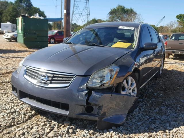 1N4BA41E67C833341 - 2007 NISSAN MAXIMA SE GRAY photo 2