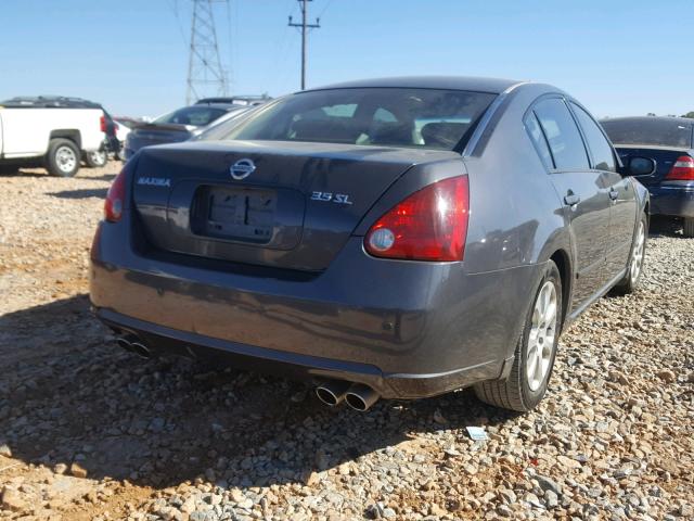 1N4BA41E67C833341 - 2007 NISSAN MAXIMA SE GRAY photo 4