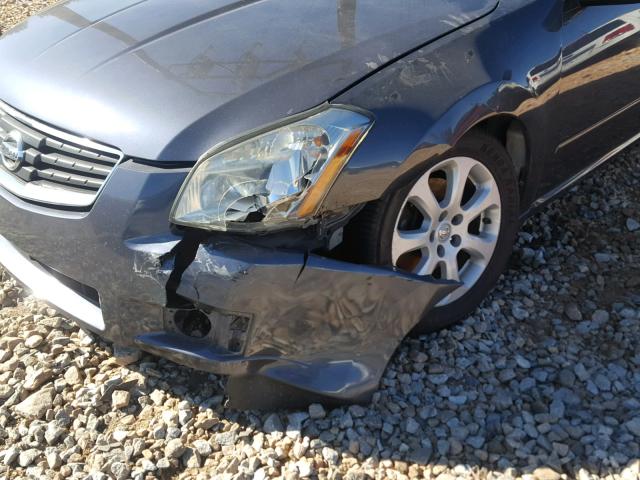 1N4BA41E67C833341 - 2007 NISSAN MAXIMA SE GRAY photo 9