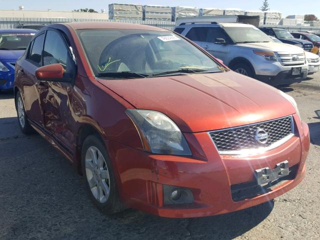 3N1AB6AP1BL680318 - 2011 NISSAN SENTRA 2.0 MAROON photo 1