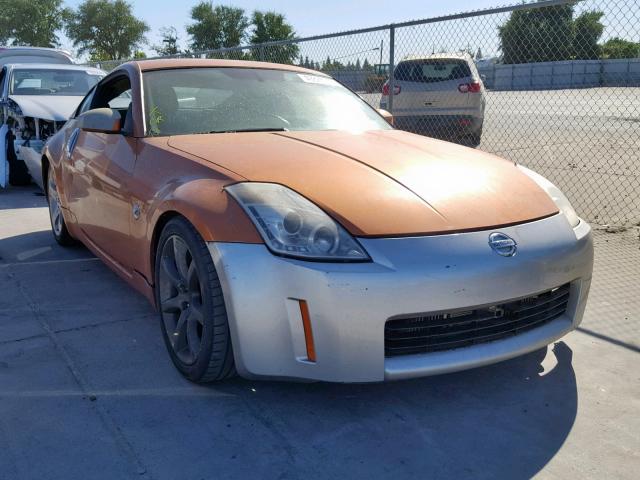 JN1AZ34E53T018162 - 2003 NISSAN 350Z COUPE ORANGE photo 1