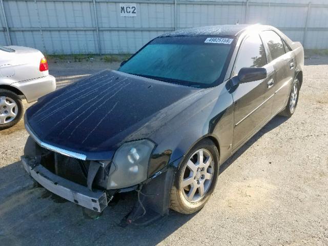 1G6DP577560213650 - 2006 CADILLAC CTS HI FEA BLACK photo 2