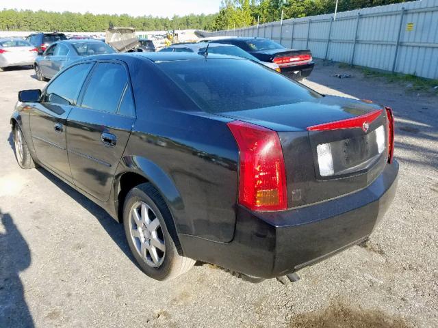 1G6DP577560213650 - 2006 CADILLAC CTS HI FEA BLACK photo 3