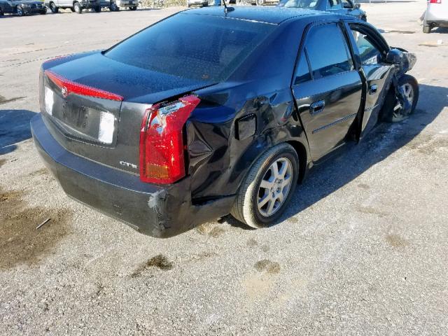 1G6DP577560213650 - 2006 CADILLAC CTS HI FEA BLACK photo 4