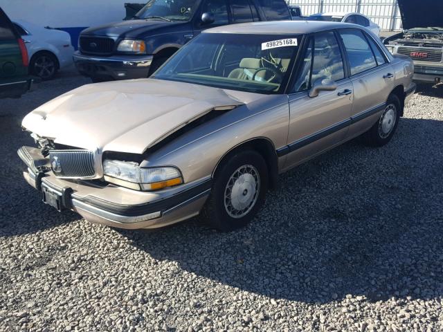 1G4HP52L0SH570079 - 1995 BUICK LESABRE CU GOLD photo 2