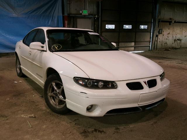 1G2WP52K62F144030 - 2002 PONTIAC GRAND PRIX WHITE photo 1