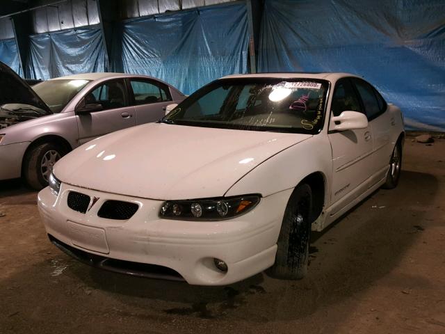 1G2WP52K62F144030 - 2002 PONTIAC GRAND PRIX WHITE photo 2