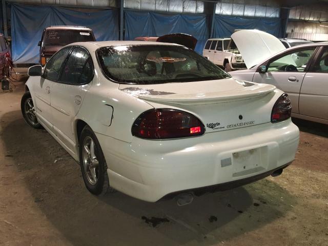 1G2WP52K62F144030 - 2002 PONTIAC GRAND PRIX WHITE photo 3