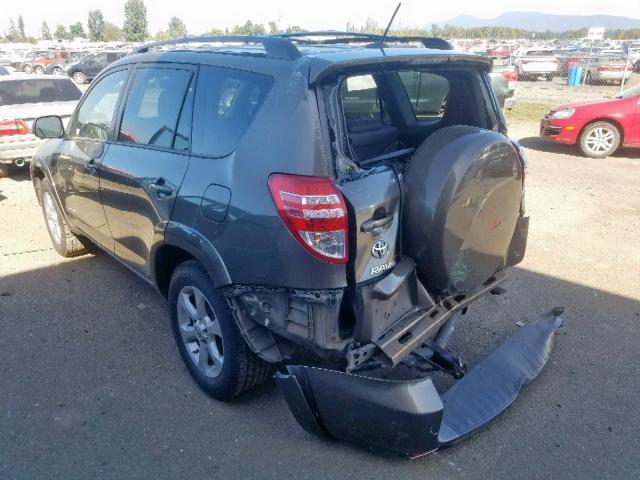 2T3DK4DV4BW056482 - 2011 TOYOTA RAV4 LIMIT GRAY photo 3