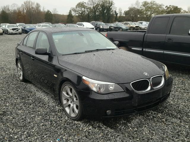 WBANB33524B108460 - 2004 BMW 545 I BLACK photo 1