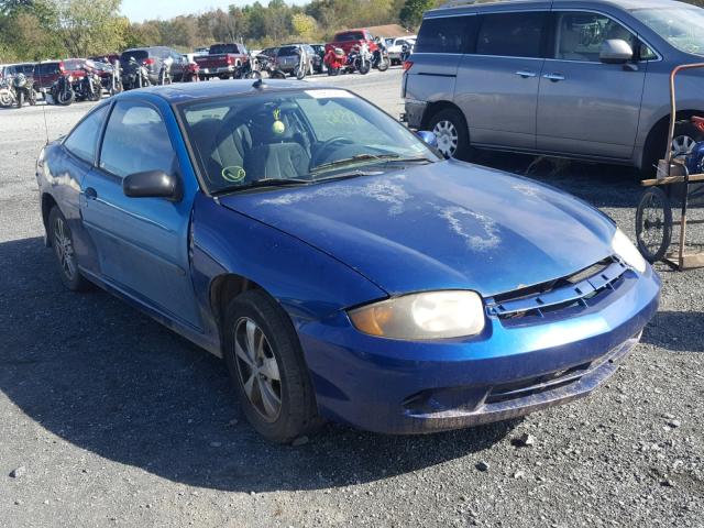 1G1JH12F837324872 - 2003 CHEVROLET CAVALIER L BLUE photo 1