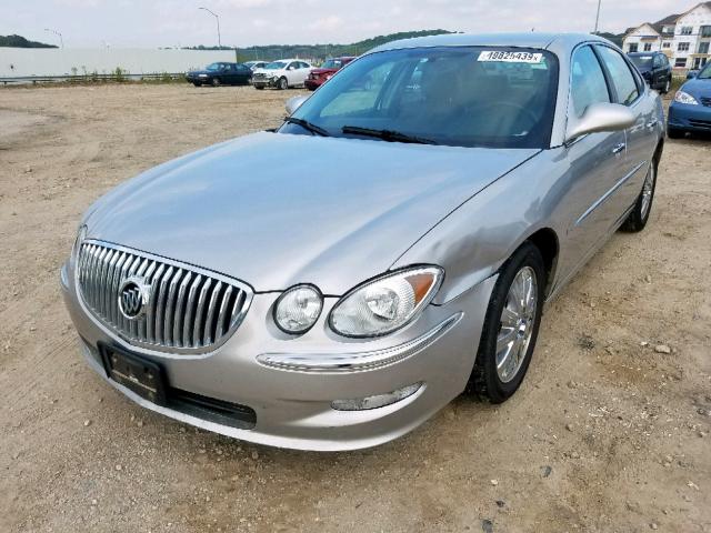 2G4WD582981199675 - 2008 BUICK LACROSSE C GRAY photo 2