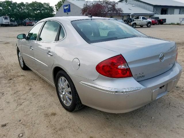 2G4WD582981199675 - 2008 BUICK LACROSSE C GRAY photo 3