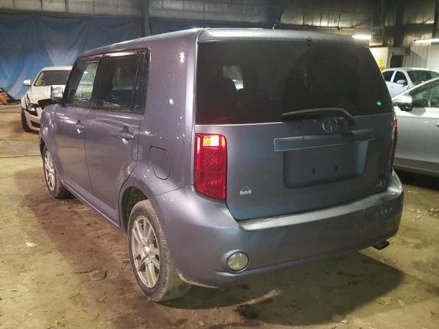 JTLKE50E591081270 - 2009 TOYOTA SCION XB Сұр фото 3
