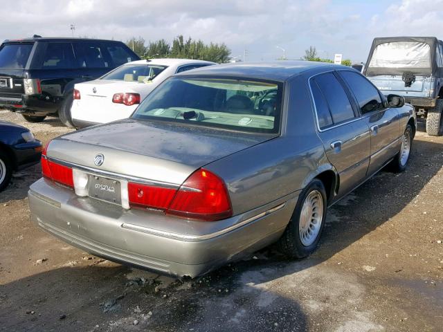 2MEFM75W8YX742842 - 2000 MERCURY GRAND MARQ GREEN photo 4