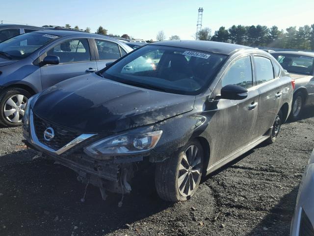 3N1AB7AP6JY235001 - 2018 NISSAN SENTRA S BLACK photo 2