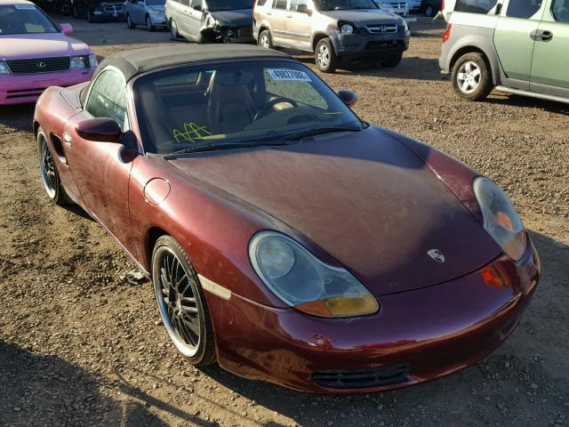 WP0CA2987XU620166 - 1999 PORSCHE BOXSTER MAROON photo 1